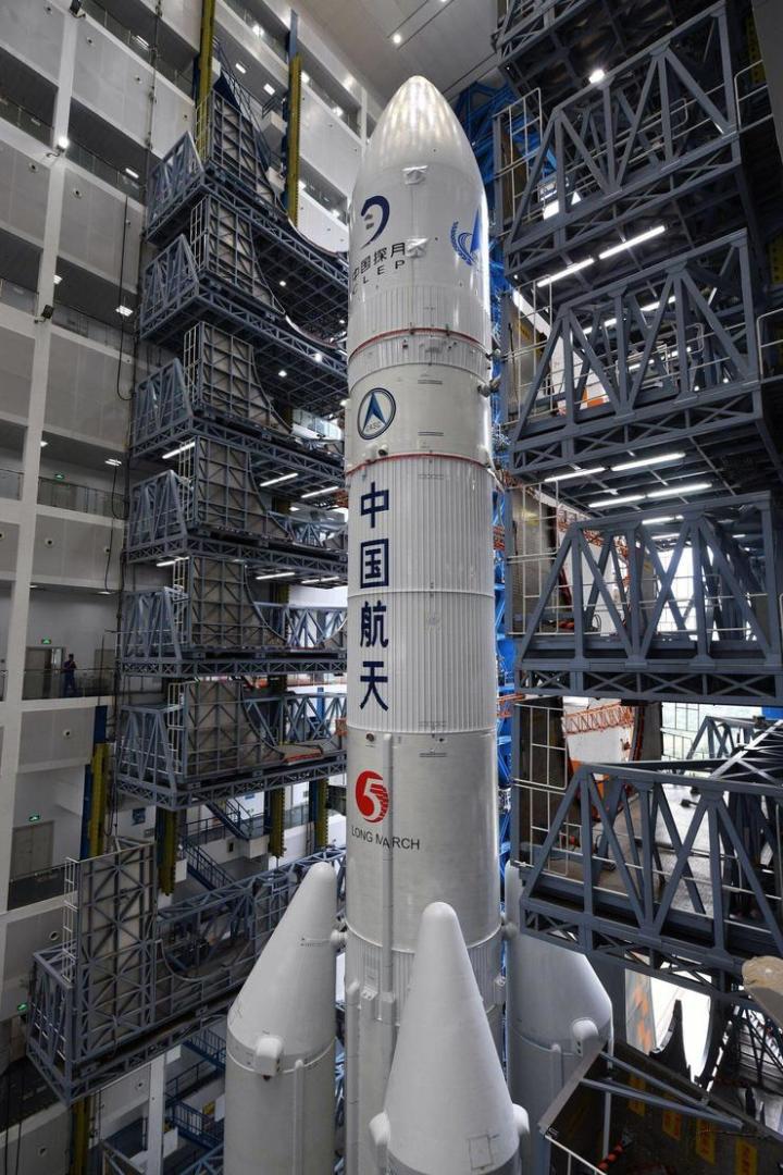 嫦娥五号启程中国探月BG大游工程最后征程，将创下人类44年探月新壮举